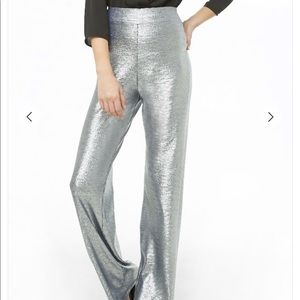 Sparkly silver pants